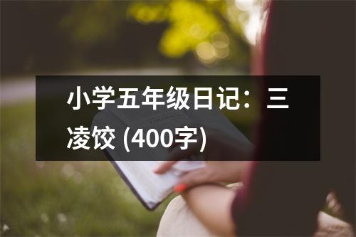 小學(xué)五年級(jí)日記：三凌餃 (400字)