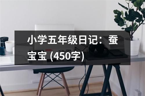 小學(xué)五年級(jí)日記：蠶寶寶 (450字)