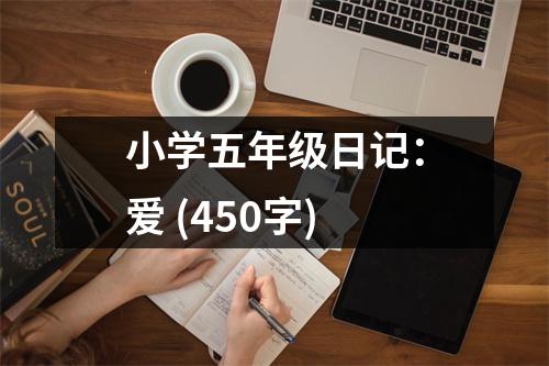 小學(xué)五年級(jí)日記：愛 (450字)