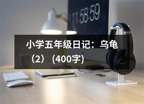 小學(xué)五年級(jí)日記：烏龜（2） (400字)