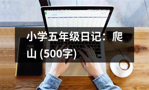 小學(xué)五年級日記：爬山 (500字)