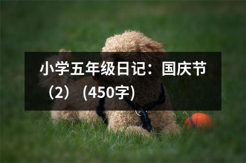 小學五年級日記：國慶節(jié)（2） (450字)