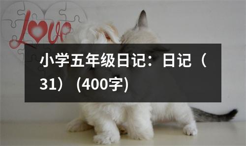 小學(xué)五年級(jí)日記：日記（31） (400字)