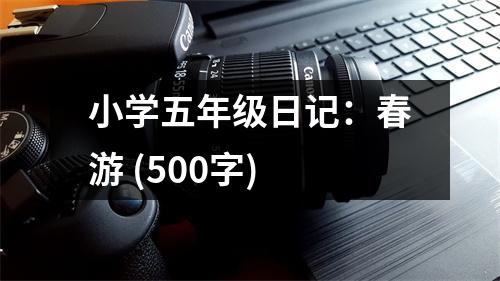 小學(xué)五年級日記：春游 (500字)