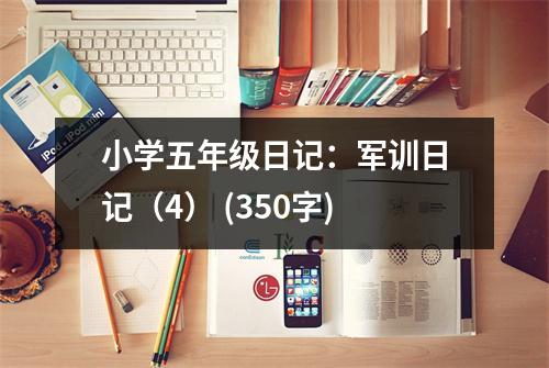 小學五年級日記：軍訓日記（4） (350字)