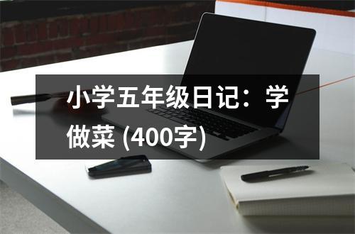 小學(xué)五年級(jí)日記：學(xué)做菜 (400字)