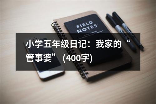 小學(xué)五年級日記：我家的“管事婆” (400字)