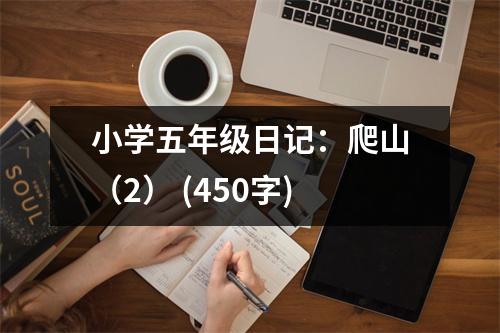 小學(xué)五年級日記：爬山（2） (450字)