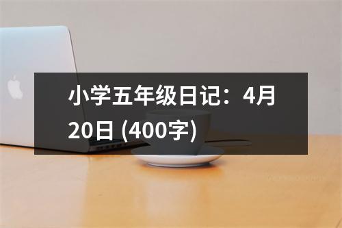 小學五年級日記：4月20日 (400字)
