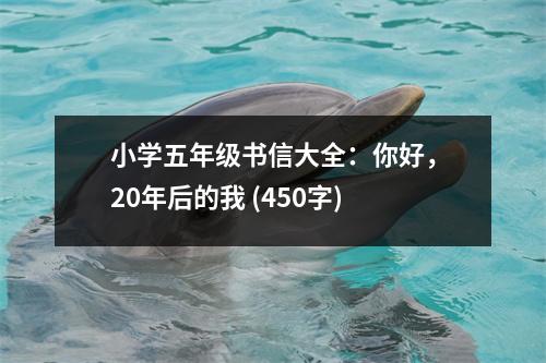 小學(xué)五年級(jí)書信大全：你好，20年后的我 (450字)