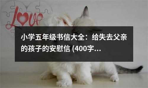 小學(xué)五年級(jí)書信大全：給失去父親的孩子的安慰信 (400字)