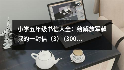 小學(xué)五年級(jí)書(shū)信大全：給解放軍叔叔的一封信（3） (300字)