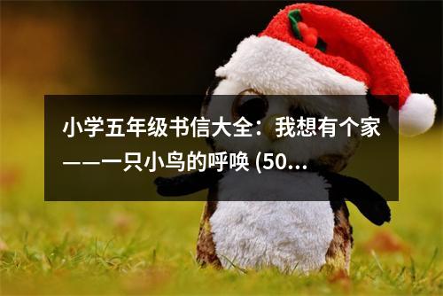 小學(xué)五年級書信大全：我想有個家——一只小鳥的呼喚 (500字)