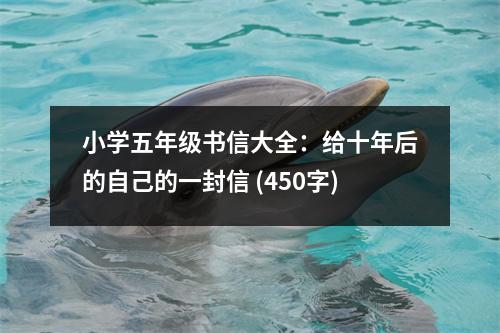 小學(xué)五年級(jí)書(shū)信大全：給十年后的自己的一封信 (450字)