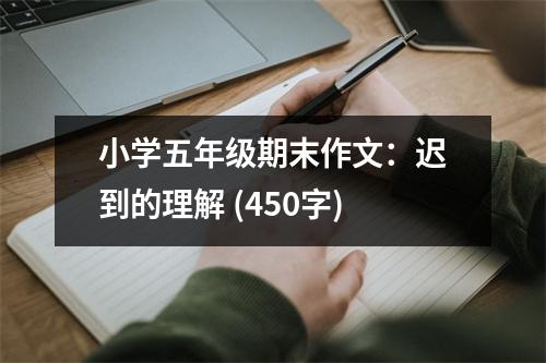 小學(xué)五年級期末作文：遲到的理解 (450字)