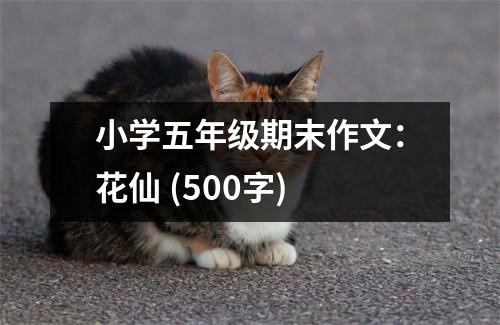 小學(xué)五年級(jí)期末作文：花仙 (500字)