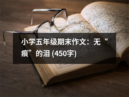 小學(xué)五年級(jí)期末作文：無“痕”的淚 (450字)