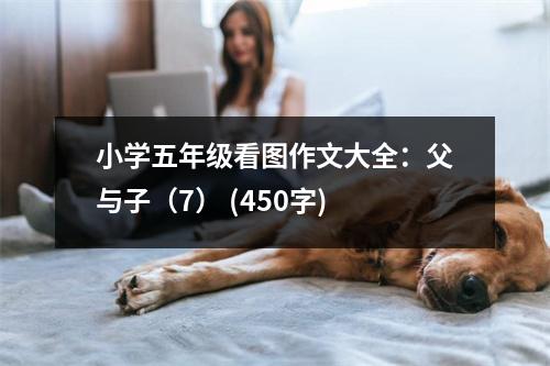 小學(xué)五年級(jí)看圖作文大全：父與子（7） (450字)
