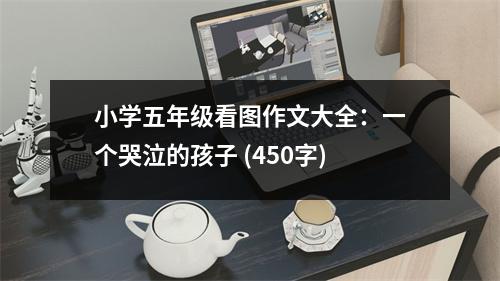 小學(xué)五年級(jí)看圖作文大全：一個(gè)哭泣的孩子 (450字)