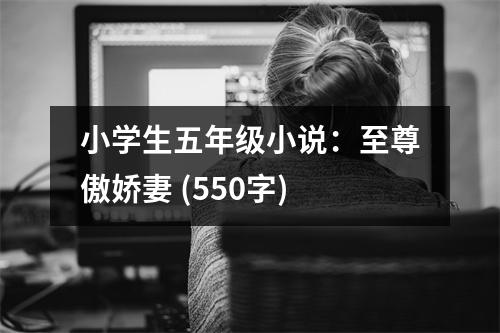 小學(xué)生五年級(jí)小說(shuō)：至尊傲嬌妻 (550字)