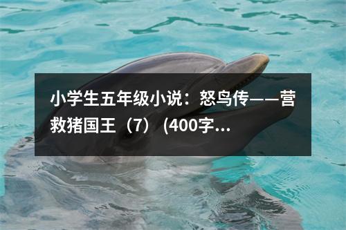 小學(xué)生五年級(jí)小說(shuō)：怒鳥(niǎo)傳——營(yíng)救豬國(guó)王（7） (400字)