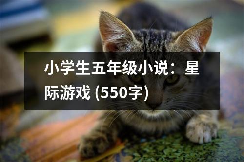 小學(xué)生五年級小說：星際游戲 (550字)