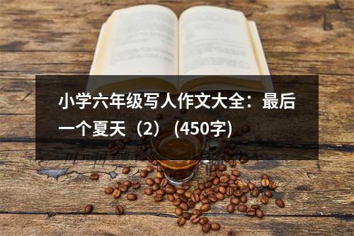 小學(xué)六年級(jí)寫人作文大全：最后一個(gè)夏天（2） (450字)
