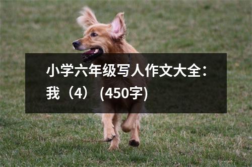 小學六年級寫人作文大全：我（4） (450字)