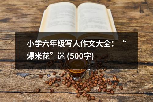 小學六年級寫人作文大全：“爆米花”迷 (500字)