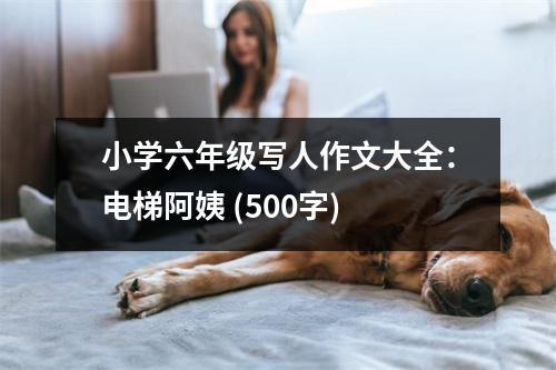 小學六年級寫人作文大全：電梯阿姨 (500字)