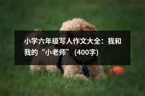 小學(xué)六年級(jí)寫人作文大全：我和我的“小老師” (400字)