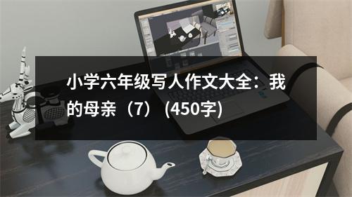 小學(xué)六年級(jí)寫人作文大全：我的母親（7） (450字)