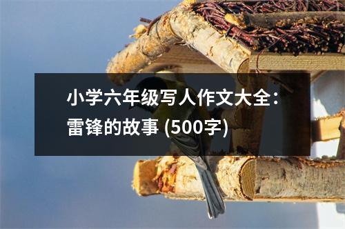 小學(xué)六年級寫人作文大全：雷鋒的故事 (500字)