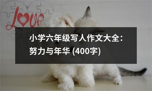 小學(xué)六年級(jí)寫人作文大全：努力與年華 (400字)