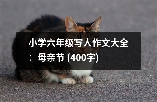 小學(xué)六年級(jí)寫(xiě)人作文大全：母親節(jié) (400字)