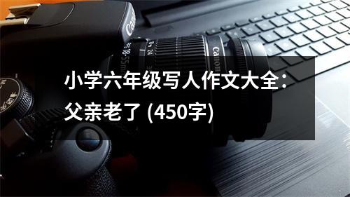 小學(xué)六年級(jí)寫人作文大全：父親老了 (450字)