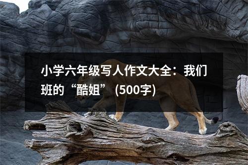 小學(xué)六年級寫人作文大全：我們班的“酷姐” (500字)