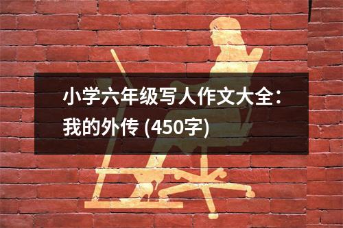 小學(xué)六年級(jí)寫人作文大全：我的外傳 (450字)