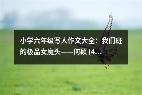 小學(xué)六年級(jí)寫人作文大全：我們班的極品女魔頭——何穎 (400字)