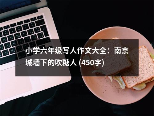 小學(xué)六年級(jí)寫(xiě)人作文大全：南京城墻下的吹糖人 (450字)