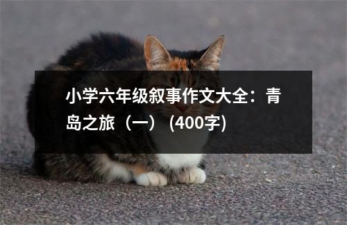 小學六年級敘事作文大全：青島之旅（一） (400字)