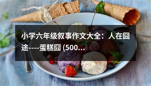小學(xué)六年級(jí)敘事作文大全：人在囧途----蛋糕囧 (500字)