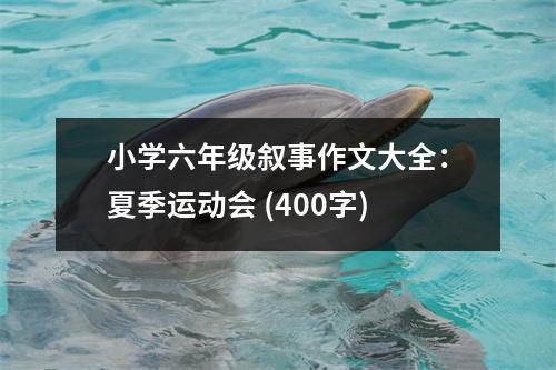 小學(xué)六年級敘事作文大全：夏季運(yùn)動會 (400字)