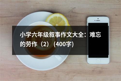 小學(xué)六年級(jí)敘事作文大全：難忘的勞作（2） (400字)
