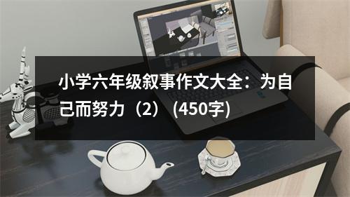 小學(xué)六年級(jí)敘事作文大全：為自己而努力（2） (450字)
