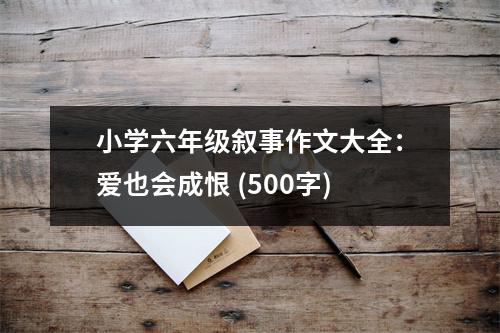小學(xué)六年級(jí)敘事作文大全：愛(ài)也會(huì)成恨 (500字)