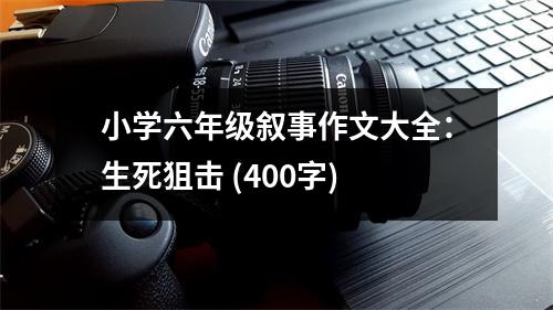 小學(xué)六年級(jí)敘事作文大全：生死狙擊 (400字)