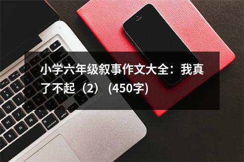 小學(xué)六年級敘事作文大全：我真了不起（2） (450字)