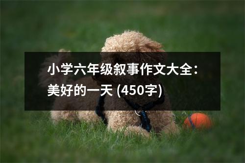 小學六年級敘事作文大全：美好的一天 (450字)