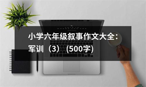小學(xué)六年級敘事作文大全：軍訓(xùn)（3） (500字)